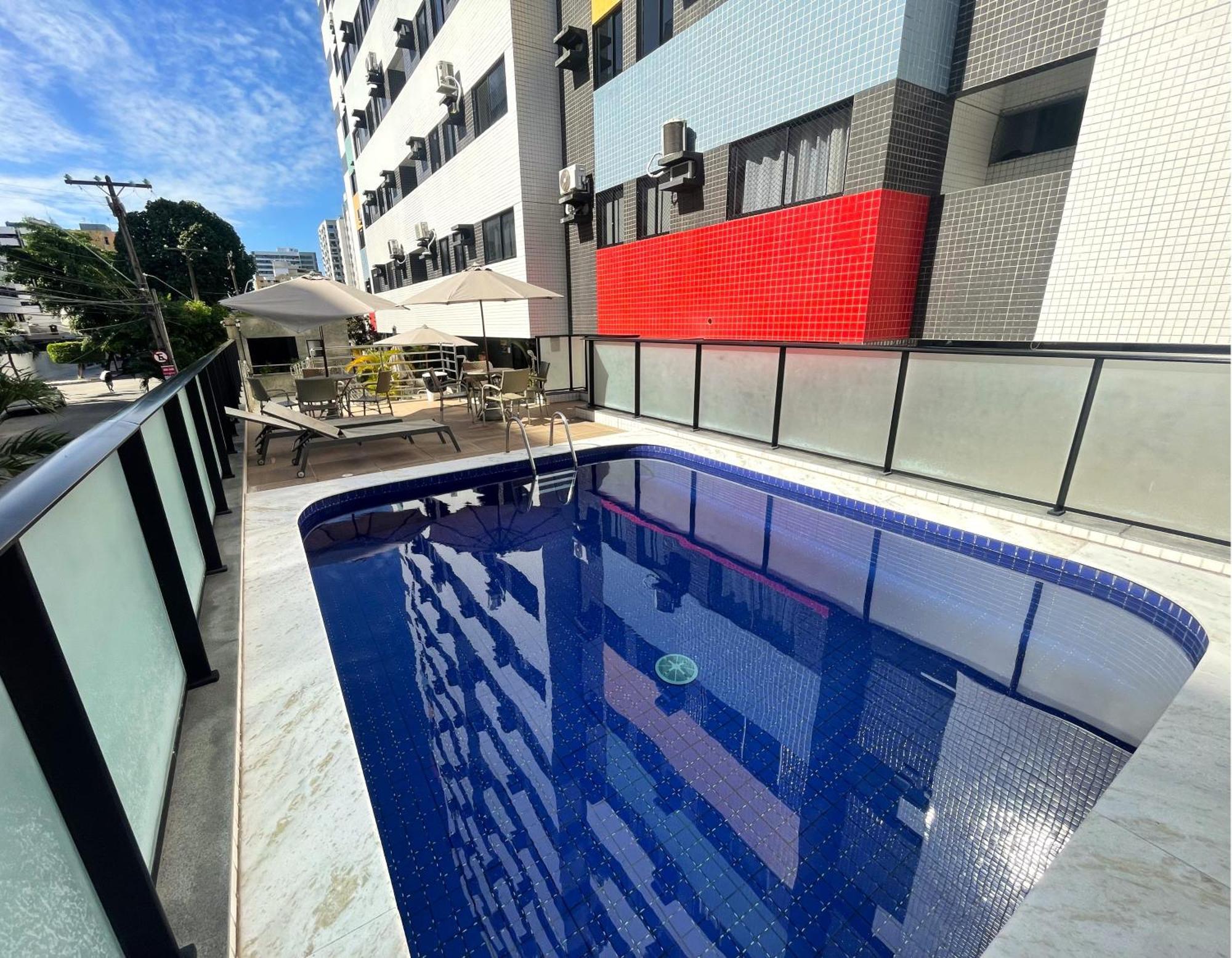 Apto 250M Da Praia Em Ponta Verde I Piscina I Garagem 709 Maceió Eksteriør bilde