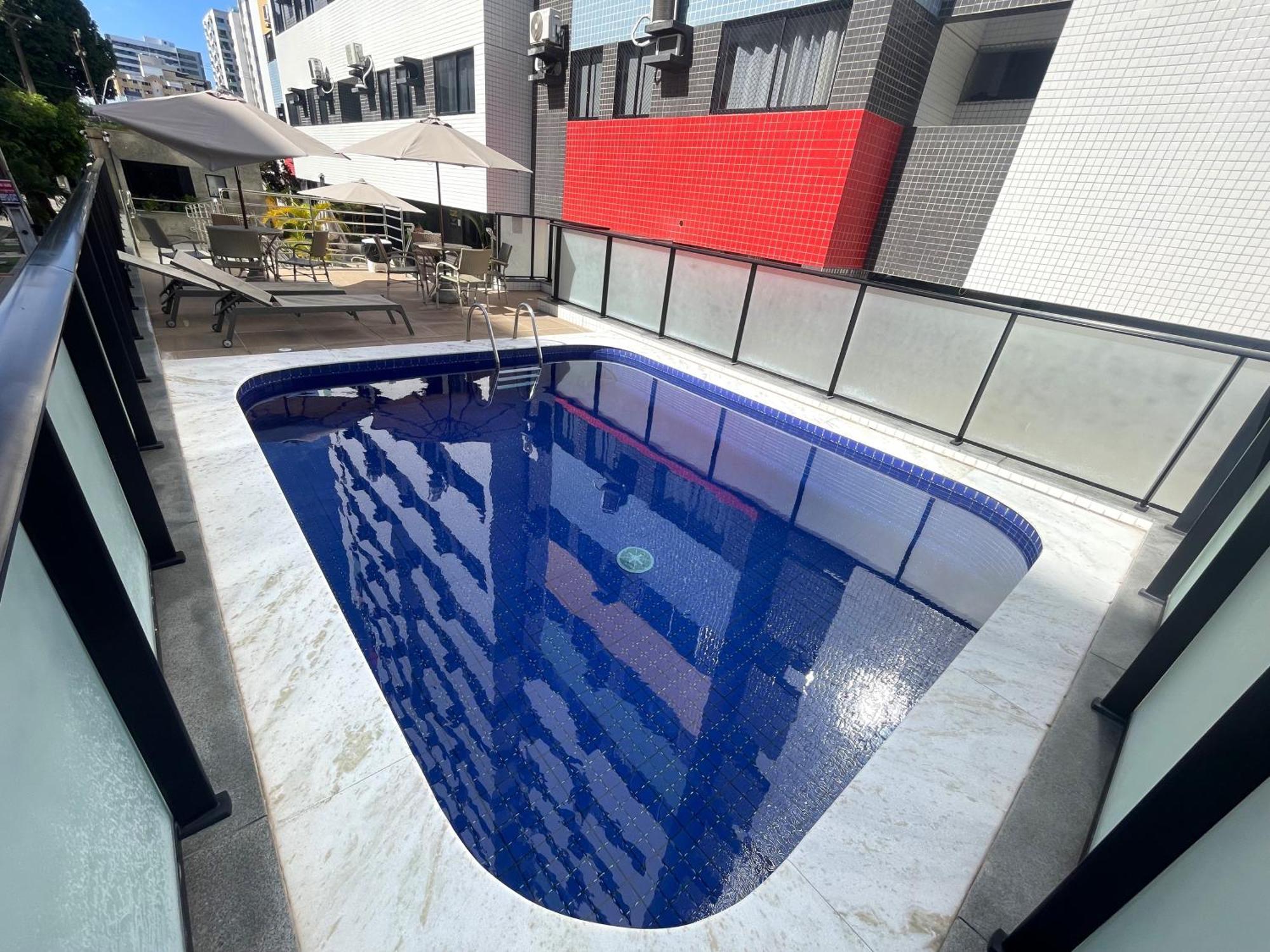 Apto 250M Da Praia Em Ponta Verde I Piscina I Garagem 709 Maceió Eksteriør bilde